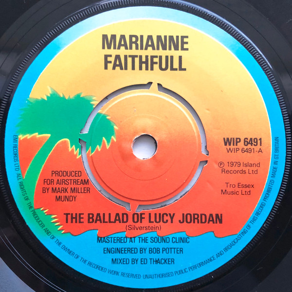 Marianne Faithfull – The Ballad Of Lucy Jordan (1979) – Hoes