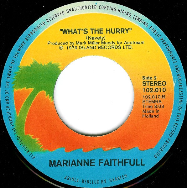 Marianne Faithfull – Working Class Hero (1980) – Foto 1