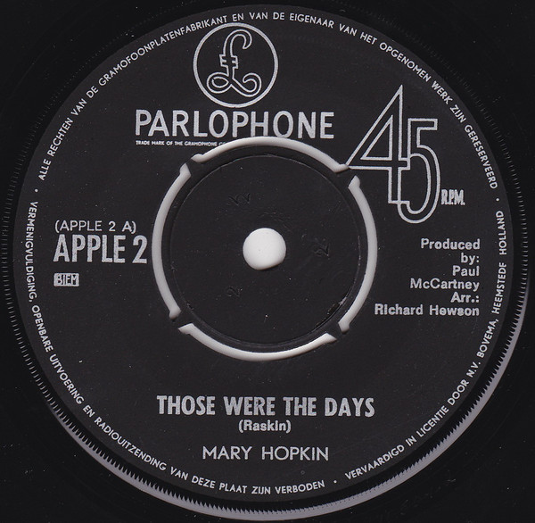 Mary Hopkin – Those Were The Days (1968) – Foto 2