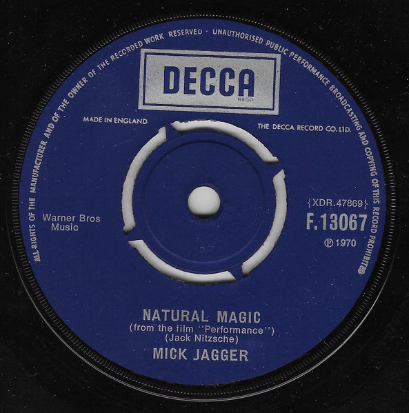 Mick Jagger – Memo From Turner / Natural Magic (1970) – Foto 2