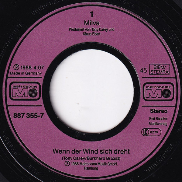 Milva – Wenn Der Wind Sich Dreht (1988) – Foto 2