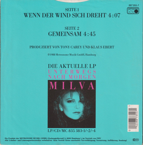 Milva – Wenn Der Wind Sich Dreht (1988) – Foto 3