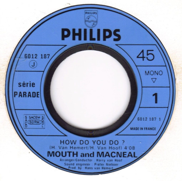 Mouth & MacNeal – How Do You Do (1972) – Foto 2
