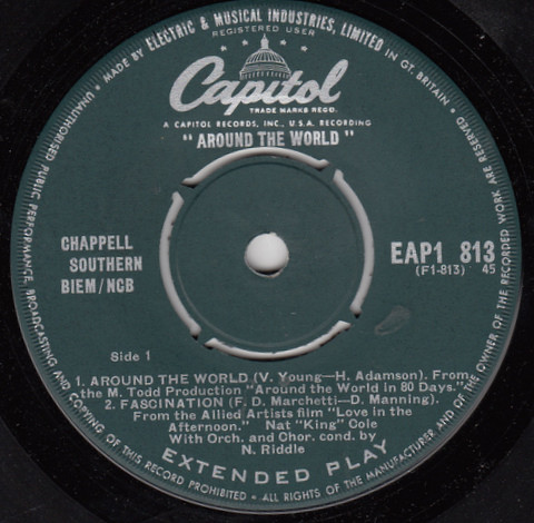 Nat King Cole – Around The World (1957) – Foto 2