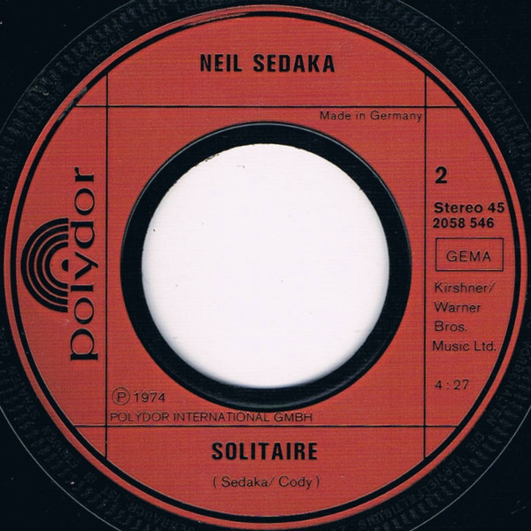 Neil Sedaka – The Queen Of 1964 (1975) – Foto 1