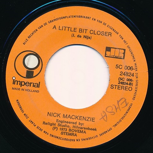 Nick MacKenzie – One Is One (1973) – Foto 1