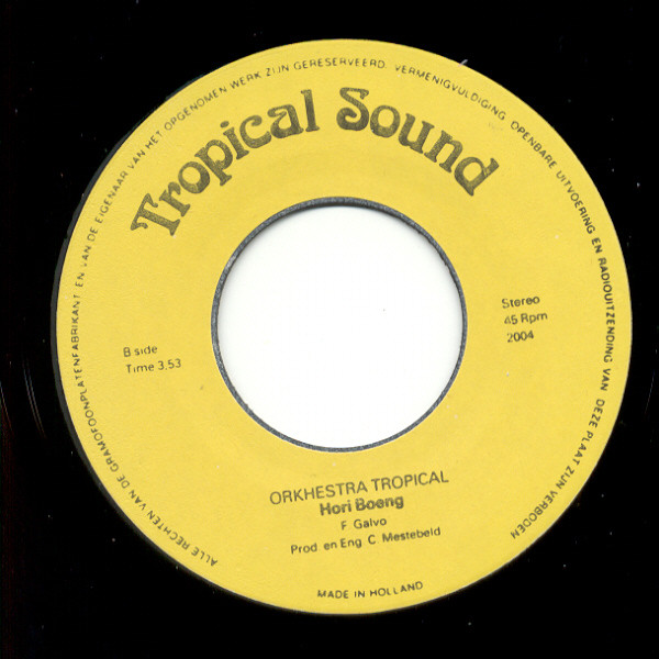 Orchestra Tropical – Aling De Waai / Hori Boeng – Foto 1