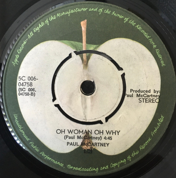 Paul McCartney – Another Day / Oh Woman Oh Why (1971) – Foto 3