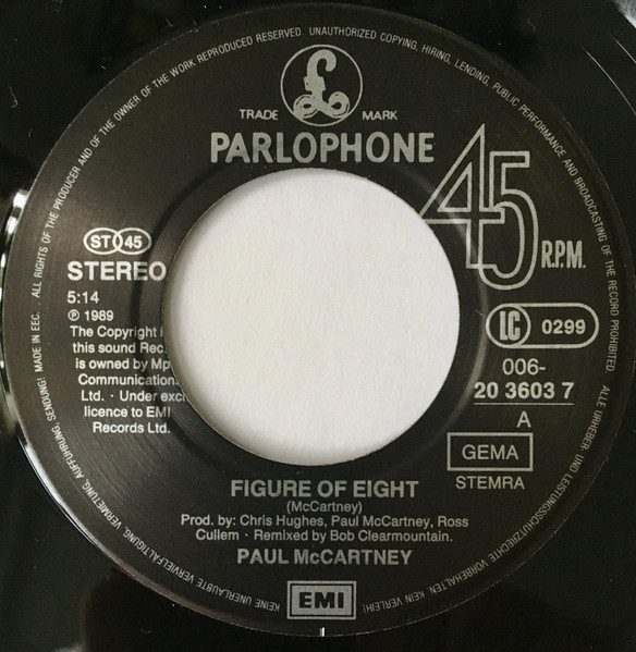 Paul McCartney – Figure Of Eight / Ou Est Le Soleil? (1989) – Foto 2