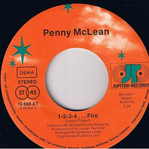 Penny McLean – 1-2-3-4... Fire! (1976) – Foto 2