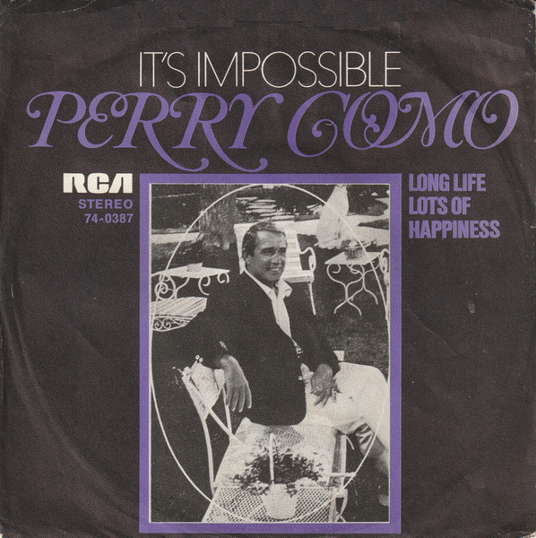 Perry Como – It's Impossible (1971) – Hoes