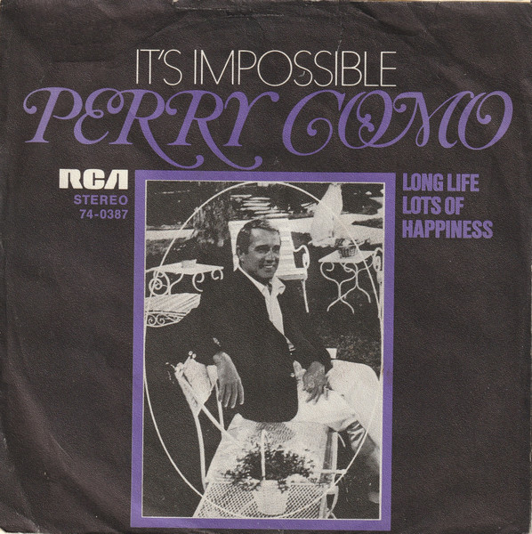 Perry Como – It's Impossible (1971) – Foto 3