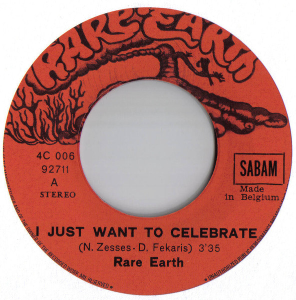 Rare Earth – I Just Want To Celebrate (1971) – Foto 2