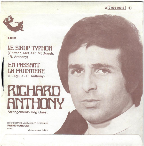 Richard Anthony (2) – Le Sirop Typhon (1969) – Foto 3