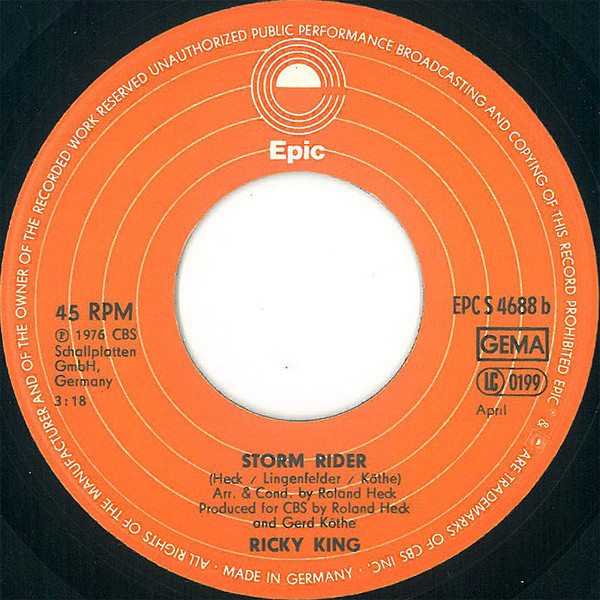 Ricky King – Le Rêve (1977) – Foto 1