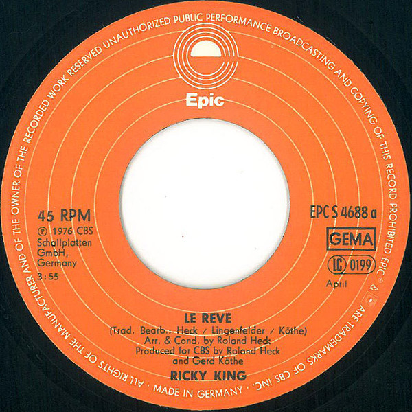 Ricky King – Le Rêve (1977) – Foto 2