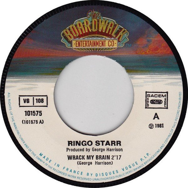 Ringo Starr – Wrack My Brain (1981) – Foto 2