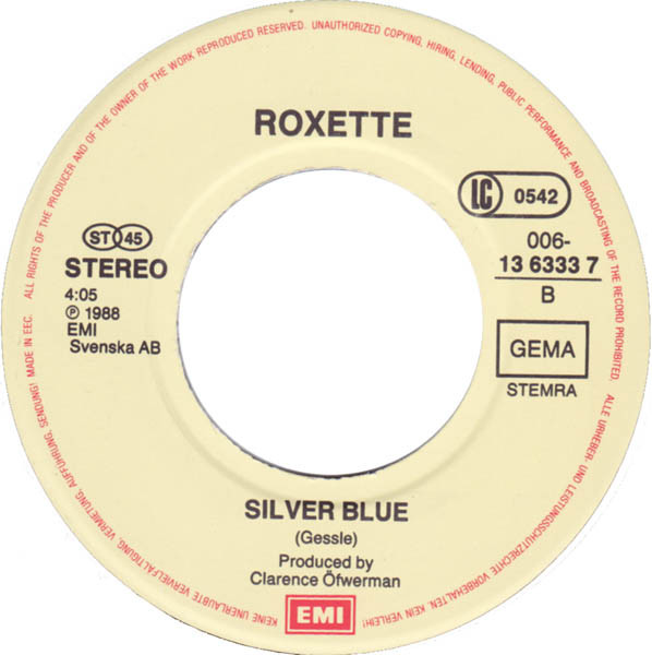 Roxette – The Look (1989) – Foto 3
