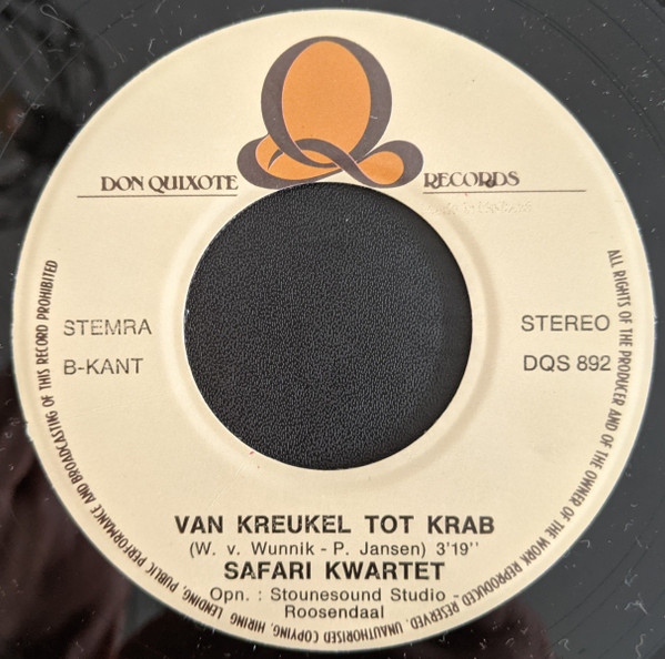 Safari Kwartet – Un N'echte Dweil – Foto 1