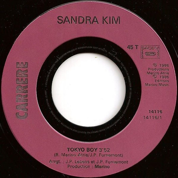 Sandra Kim – Tokyo Boy (1986) – Foto 2