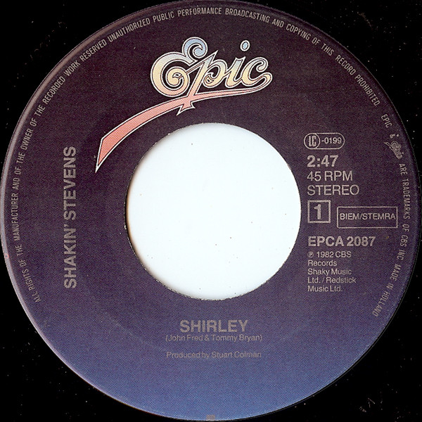 Shakin' Stevens – Shirley (1982) – Foto 2