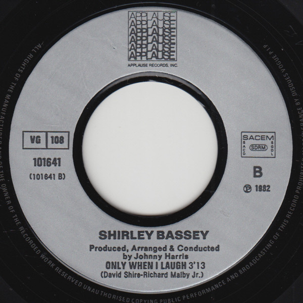 Shirley Bassey – All By Myself (1982) – Foto 1