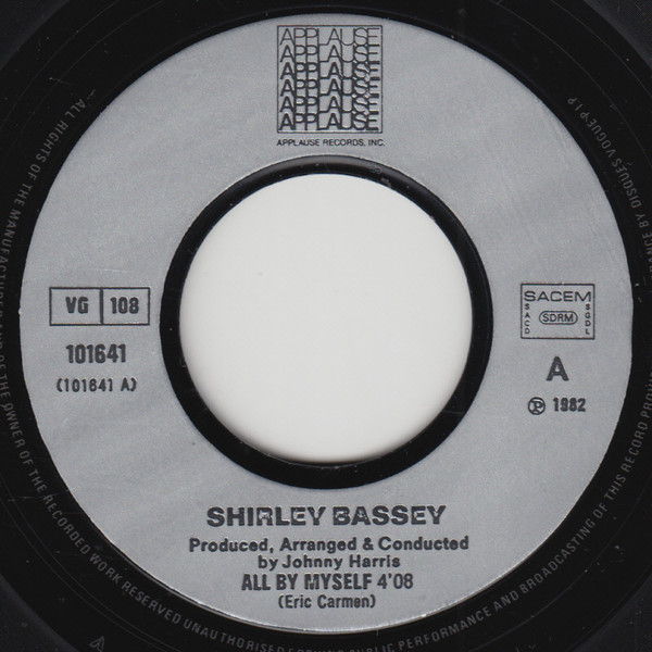 Shirley Bassey – All By Myself (1982) – Foto 2