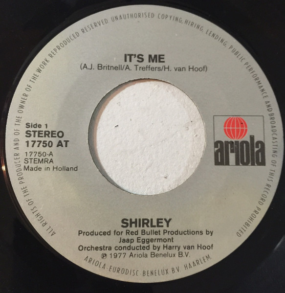 Shirley Zwerus – It's Me (1977) – Foto 2