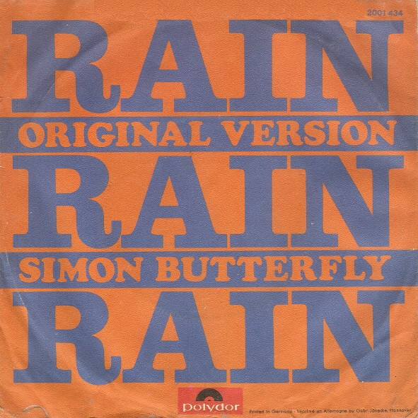 Simon Butterfly – Rain Rain Rain (Original Version) (1973) – Hoes