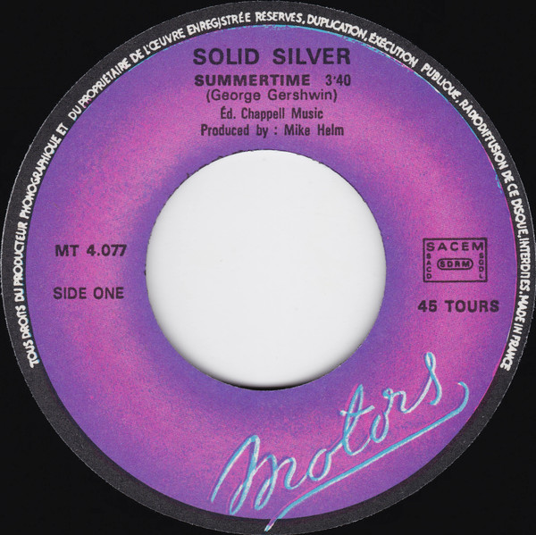 Solid Silver – Summertime (1976) – Foto 2