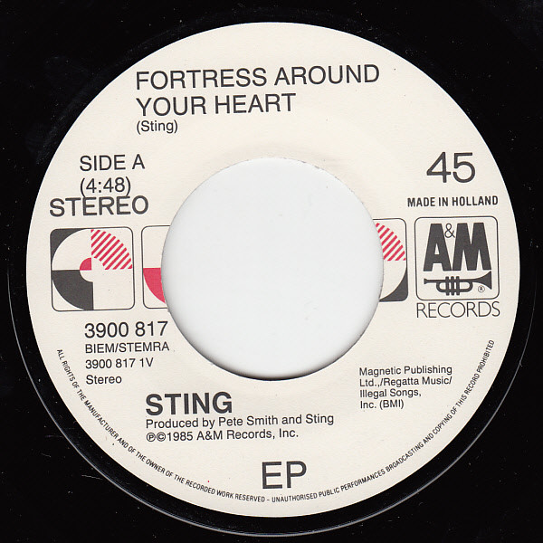 Sting – Fortress Around Your Heart (1985) – Foto 2