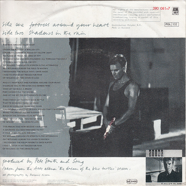 Sting – Fortress Around Your Heart (1985) – Foto 3