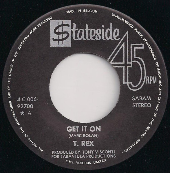 T. Rex – Get It On (1971) – Foto 2