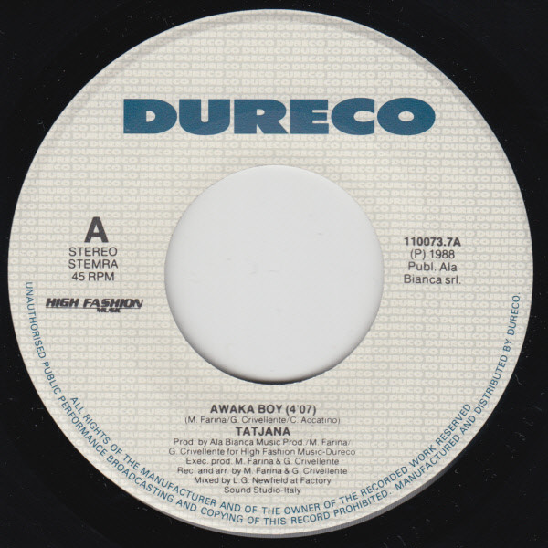 Tatjana – Awaka-Boy Boy (1988) – Foto 2