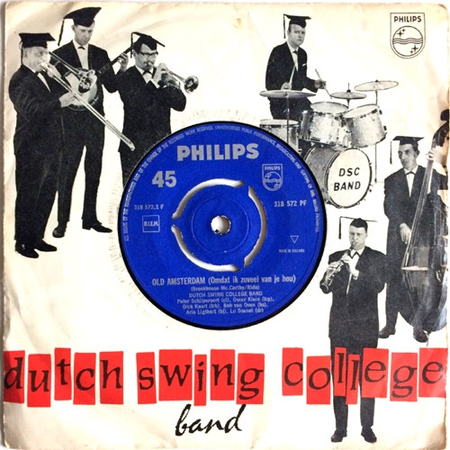 The Dutch Swing College Band – Old Amsterdam (1963) – Hoes