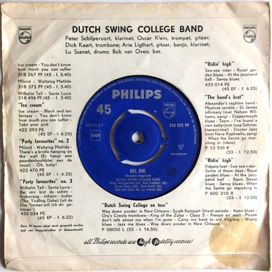 The Dutch Swing College Band – Old Amsterdam (1963) – Foto 2