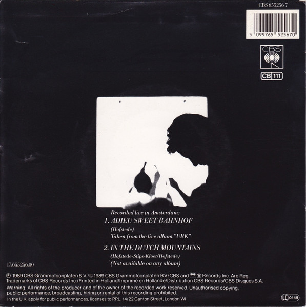 The Nits – Adieu Sweet Bahnhof (1989) – Foto 3