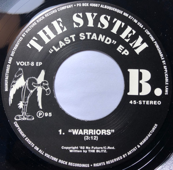 The System (7) – Last Stand EP (1995) – Foto 1