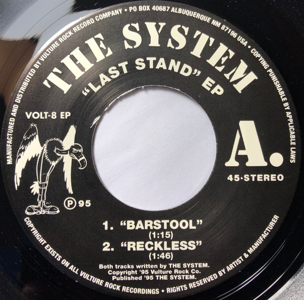 The System (7) – Last Stand EP (1995) – Foto 2