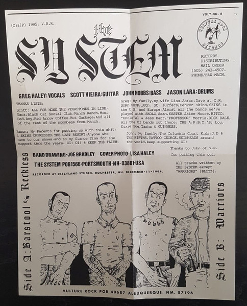 The System (7) – Last Stand EP (1995) – Foto 3