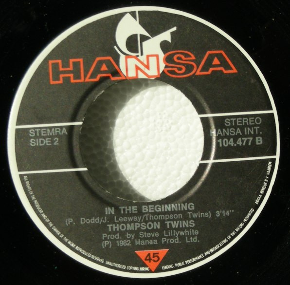 Thompson Twins – In The Name Of Love (Edit Remix) (1982) – Foto 1