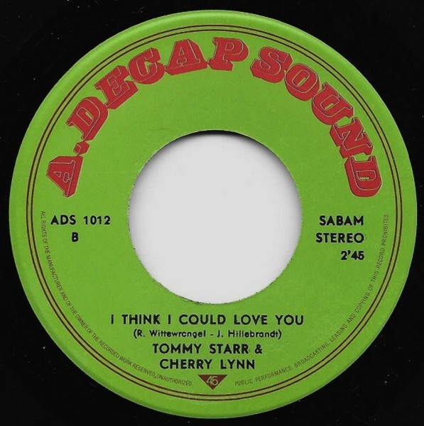 Tommy Starr (2) – Rockin' People / I Think I Could Love You (1977) – Foto 1
