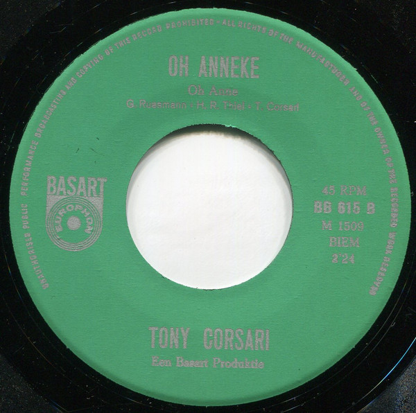 Tony Corsari – Karnaval In Zoetenaaie (1965) – Foto 1