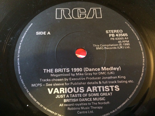 Various – The Brits 1990 (Dance Medley) (1990) – Foto 3