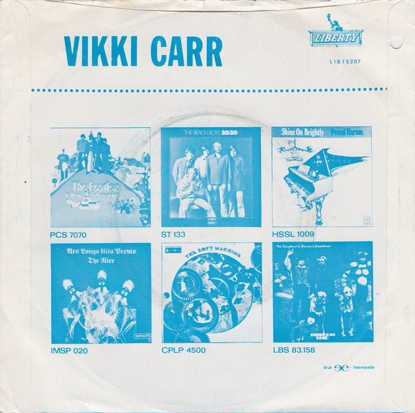 Vikki Carr – With Pen In Hand (1969) – Foto 1