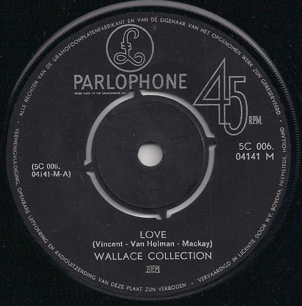 Wallace Collection – Love / Fly Me To The Earth (1969) – Foto 2