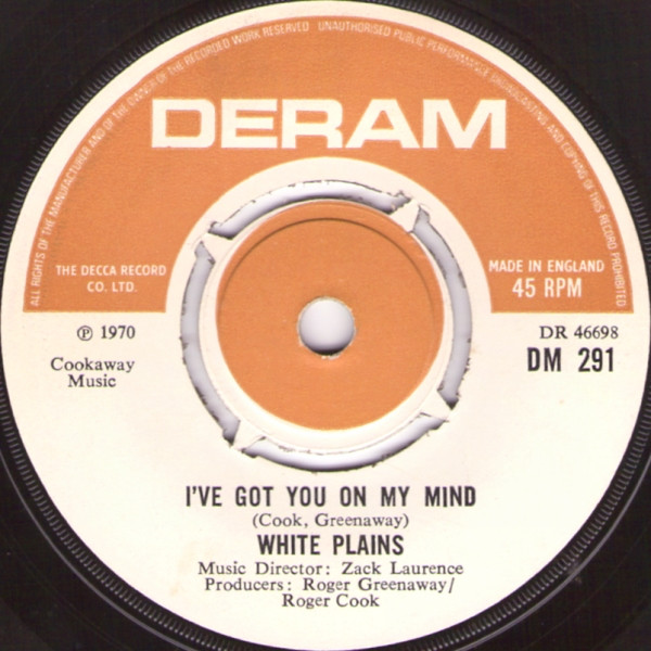 White Plains – I've Got You On My Mind (1970) – Hoes
