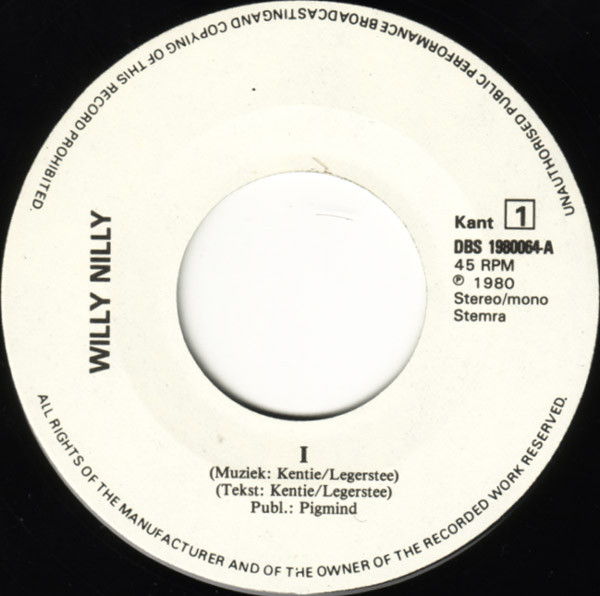 Willy Nilly – I & Mycofyta (1980) – Foto 2