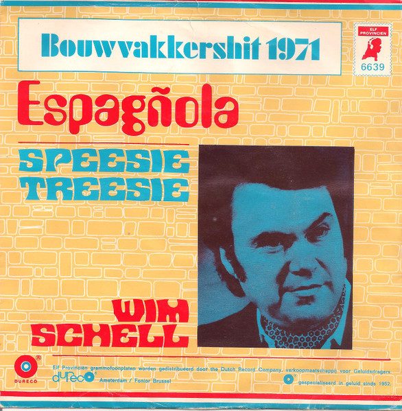 Wim Schell – Espagñola (Speesie Treesie) (1971) – Hoes