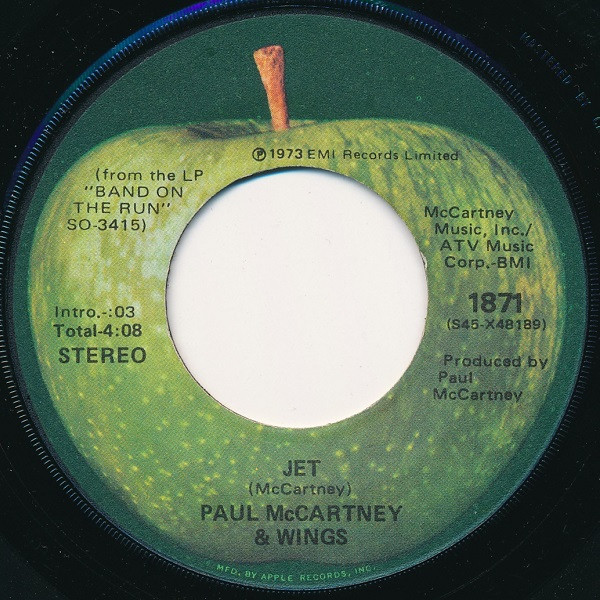 Wings (2) – Jet / Mamunia (1974) – Hoes